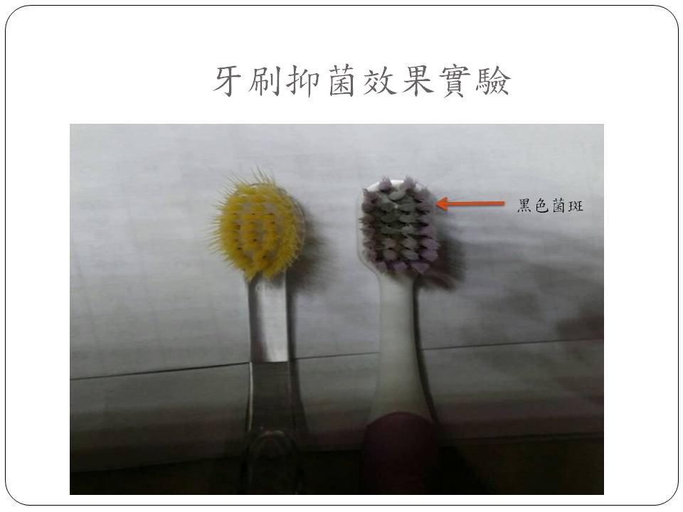 14天艾多美牙刷抑菌效果實驗